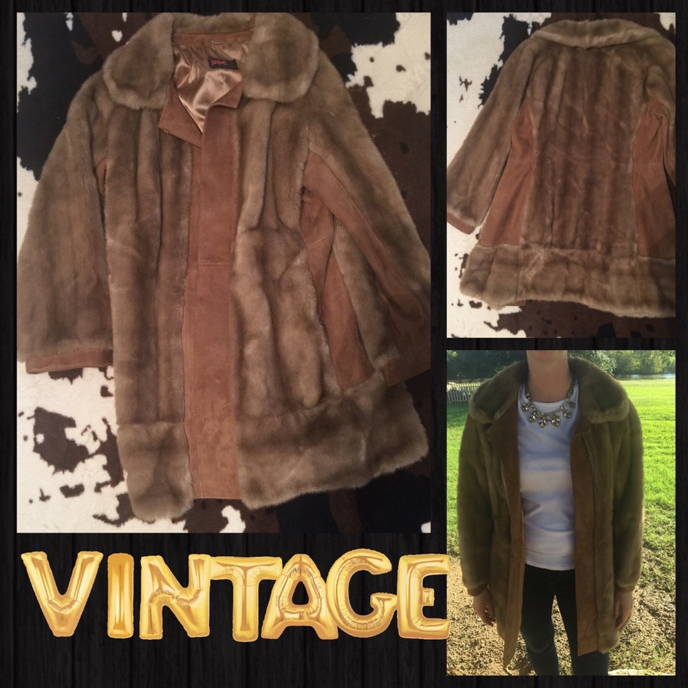 🍁Beautiful Vintage Faux Fur Coat 🧥 made in 🇬🇧